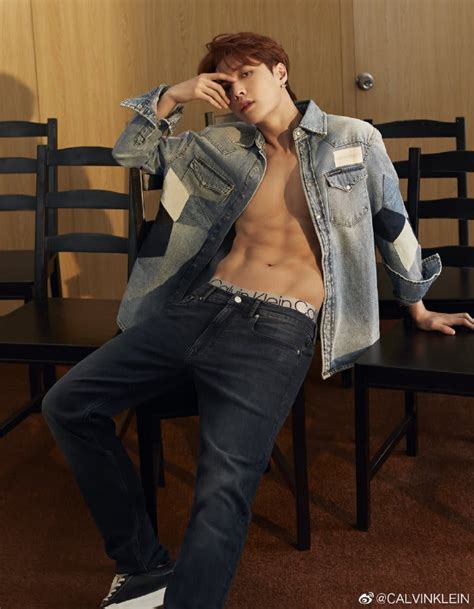 EXO’s Lay Zhang Flaunts His Stuff As Calvin Klein’s .